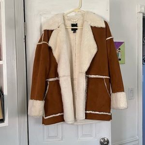 SOLD FOREVER21 Faux fur jacket